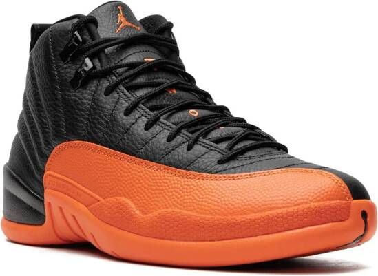 Jordan "Air 12 Brilliant Orange sneakers" Zwart