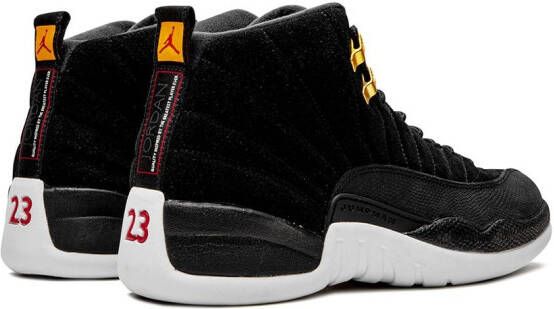 Jordan Air 12 Reverse Taxi sneakers Zwart