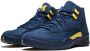 Jordan Air 12 RTR Michigan sneakers Blauw - Thumbnail 2