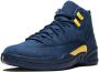 Jordan Air 12 RTR Michigan sneakers Blauw - Thumbnail 4