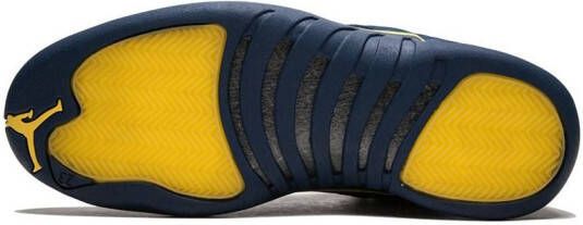 Jordan Air 12 RTR Michigan sneakers Blauw