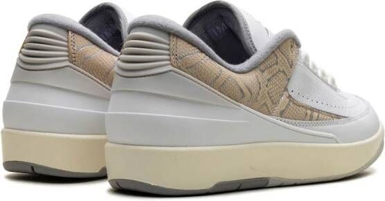 Jordan Air 2 Low "Python" sneakers Wit