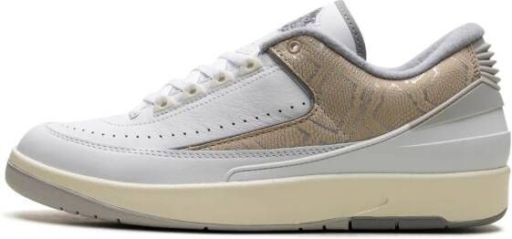 Jordan Air 2 Low "Python" sneakers Wit