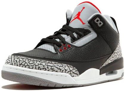 Jordan Air 3 Retro sneakers Zwart