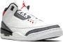 Jordan "Air 3 SE Fire Red Denim sneakers" Wit - Thumbnail 2
