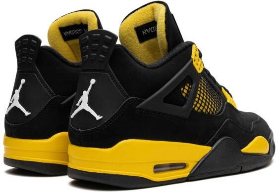 Jordan Air 4 Retro "Thunder 2023" sneakers Zwart