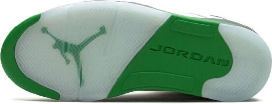 Jordan Air 5 "Lucky Green" sneakers Wit