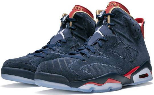 Jordan Air 6 Retro DB sneakers Blauw