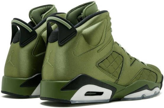 Jordan Air 6 Retro Pinnacle sneakers Groen