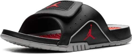 Jordan Air Hydro 6 slippers Zwart