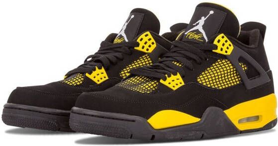 Jordan Air Retro 4 sneakers Zwart