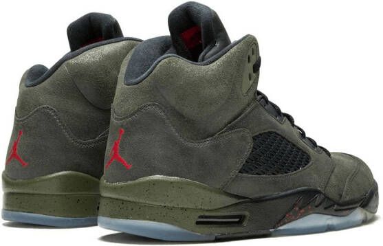 Jordan Air Retro 5 sneakers Groen