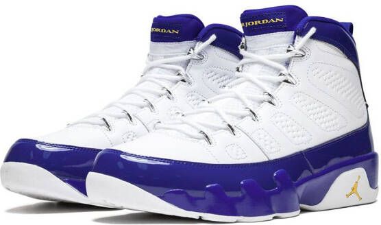 Jordan Air Retro 9 high top sneakers Wit