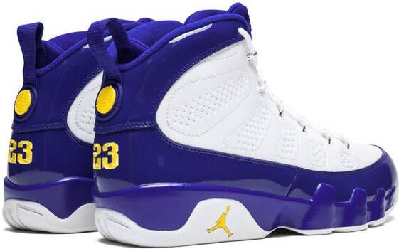 Jordan Air Retro 9 high top sneakers Wit