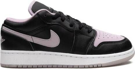 Jordan Kids "Air Jordan 1 Low Black Iced Lilac sneakers" Zwart