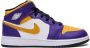 Jordan Kids "Air Jordan 1 Mid Lakers sneakers" Paars - Thumbnail 2