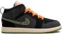 Jordan Kids Air Jordan 1 Mid SE Craft PS "Anthracite Light Olive" sneakers Zwart - Thumbnail 2