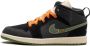 Jordan Kids Air Jordan 1 Mid SE Craft PS "Anthracite Light Olive" sneakers Zwart - Thumbnail 5