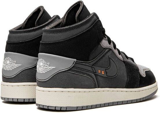 Jordan Kids Air Jordan 1 Mid SE Craft sneakers Zwart