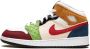 Jordan Kids Air Jordan 1 Mid SE sneakers Wit - Thumbnail 5