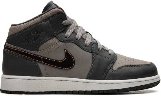 Jordan Kids Air Jordan 1 Mid SE "Night Stadium" sneakers Zwart