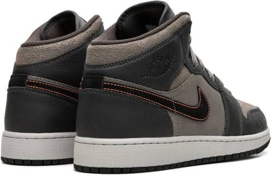 Jordan Kids Air Jordan 1 Mid SE "Night Stadium" sneakers Zwart