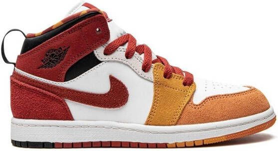 Jordan Kids Air Jordan 1 Mid SE sneakers Oranje