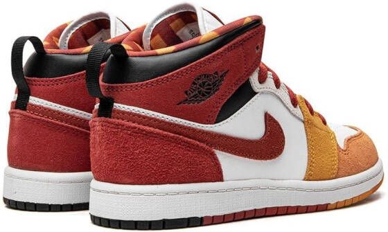 Jordan Kids Air Jordan 1 Mid SE sneakers Oranje