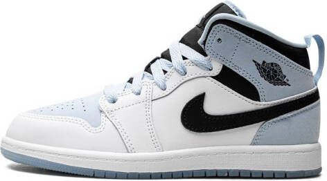 Jordan Kids Air Jordan 1 Mid SE sneakers Wit