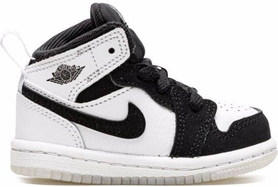 Jordan Kids Air Jordan 1 Mid SE sneakers Zwart