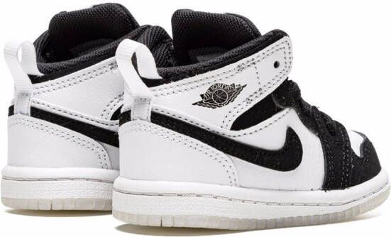 Jordan Kids Air Jordan 1 Mid SE sneakers Zwart