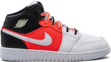 Jordan Kids Air Jordan 1 Mid SE sneakers Zwart