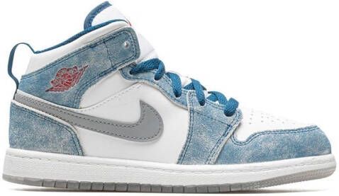 Jordan Kids Air Jordan 1 Mid sneakers Blauw