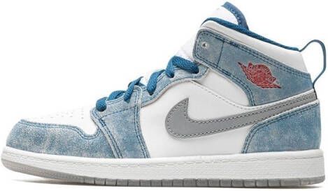 Jordan Kids Air Jordan 1 Mid sneakers Blauw