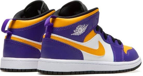 Jordan Kids Air Jordan 1 Mid sneakers Paars