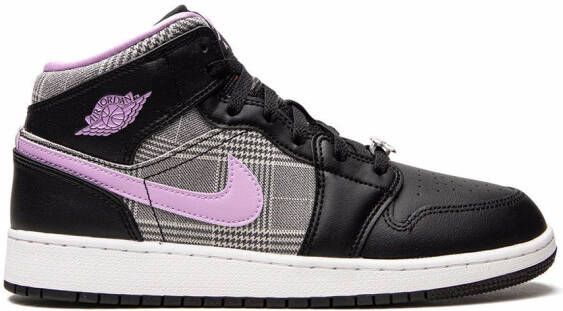 Jordan Kids Air Jordan 1 Mid sneakers Zwart