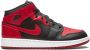 Jordan Kids Air Jordan 1 mid-top sneakers Zwart - Thumbnail 2