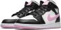 Jordan Kids Air Jordan 1 mid-top sneakers Zwart - Thumbnail 2