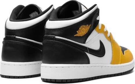 Jordan Kids Air Jordan 1 Mid "Yellow Ochre" sneakers Geel