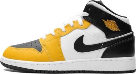 Jordan Kids Air Jordan 1 Mid "Yellow Ochre" sneakers Geel