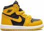 Jordan Kids Air Jordan 1 Retro High OG sneakers Geel - Thumbnail 2