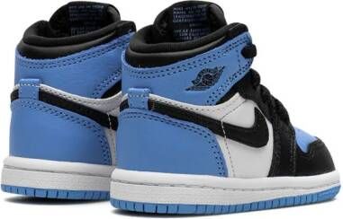 Jordan Kids "Air Jordan 1 Retro High OG UNC Toe sneakers" Zwart