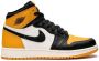 Jordan Kids Air Jordan 1 "Yellow Toe" sneakers Zwart - Thumbnail 2