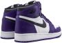 Jordan Kids Air Jordan 1 Retro high-top sneakers Paars - Thumbnail 3