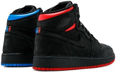 Jordan Kids Air Jordan 1 Retro high top sneakers Zwart