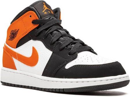 Jordan Kids Air Jordan 1 sneakers Zwart