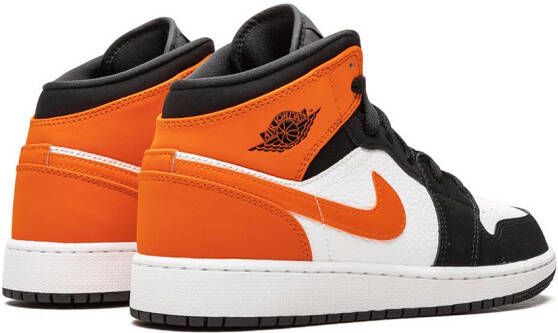 Jordan Kids Air Jordan 1 sneakers Zwart