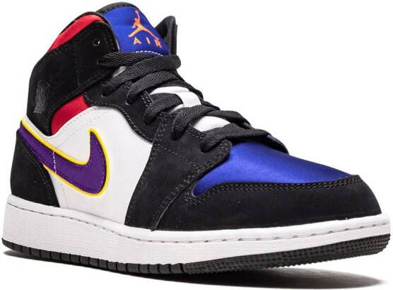 Jordan Kids Air Jordan 1 sneakers Zwart