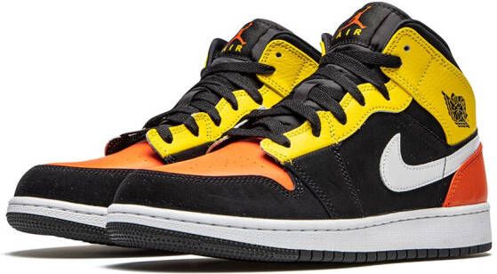 Jordan Kids Air Jordan 1 sneakers Zwart