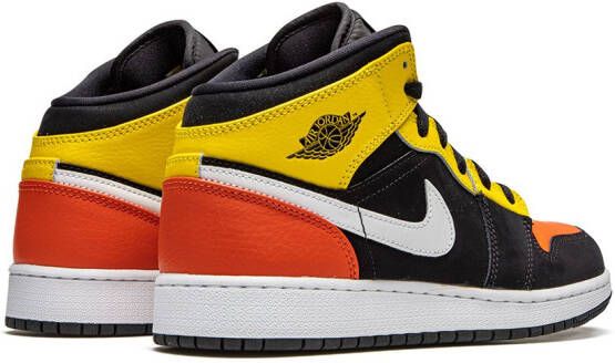 Jordan Kids Air Jordan 1 sneakers Zwart